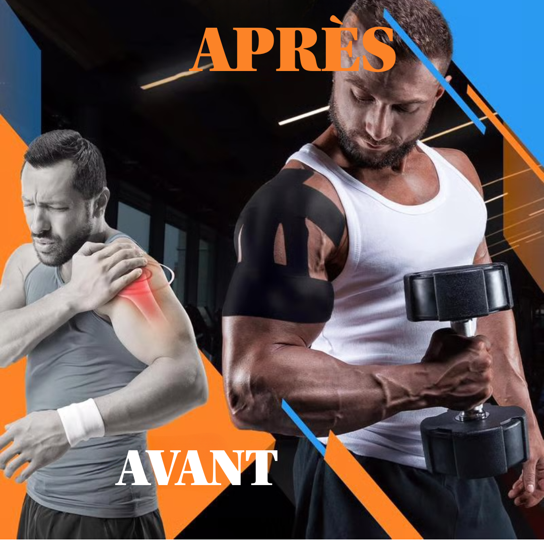 Bandes pour épaules prédécoupées