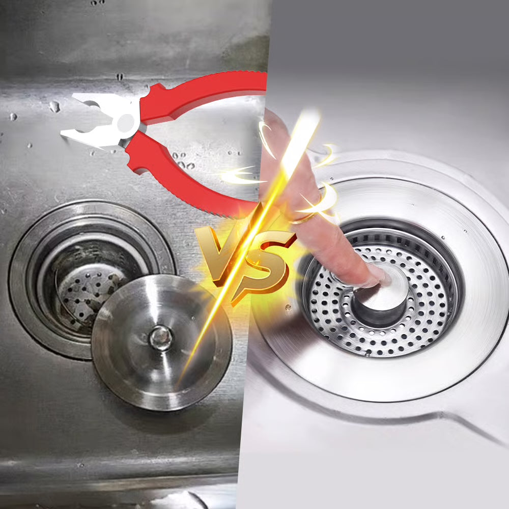 3-en-1 Passoire d’évier de Cuisine