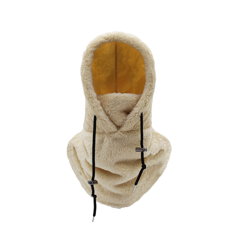Capuche en fourrure chaude