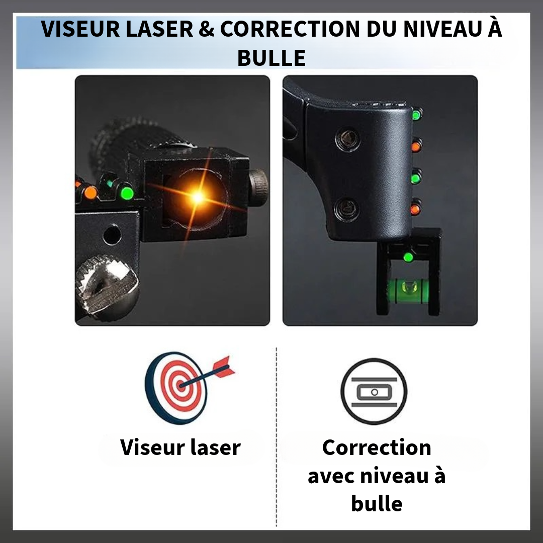 Lance-pierre laser professionnel