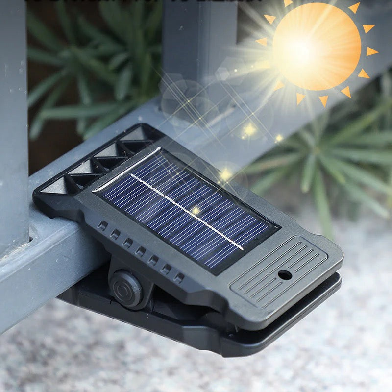 Lampe Solaire à Clip avec Capteur de Mouvement