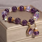 Bracelet Goutte d'Eau d'Améthyste