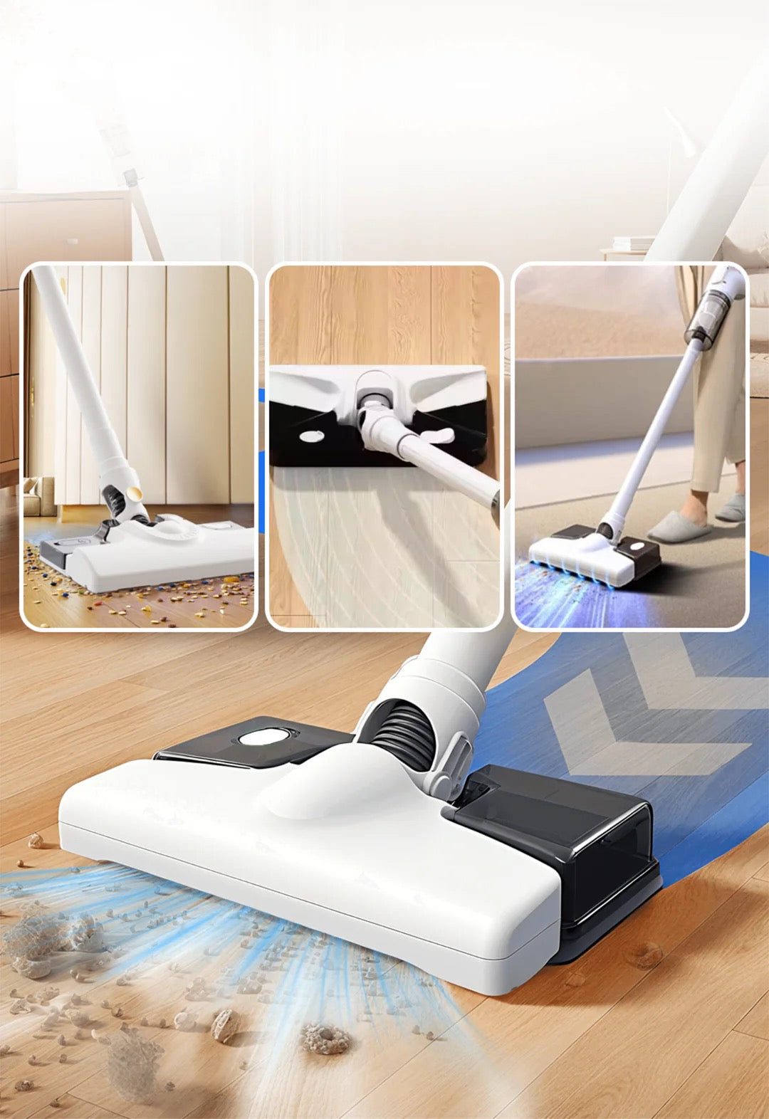 Aspirateur Intelligent 3-en-1