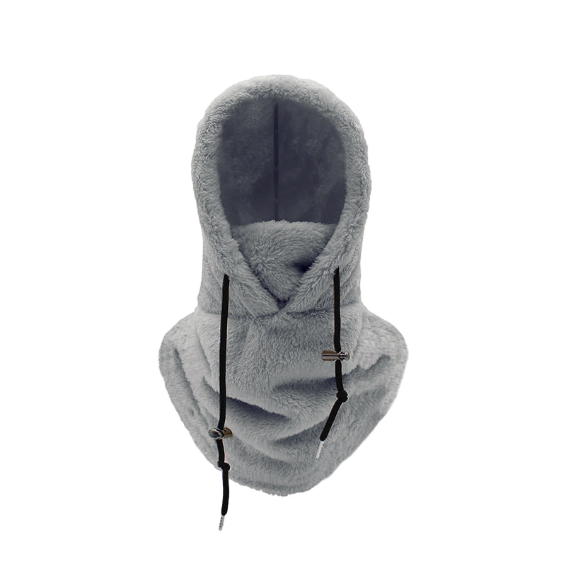 Capuche en fourrure chaude