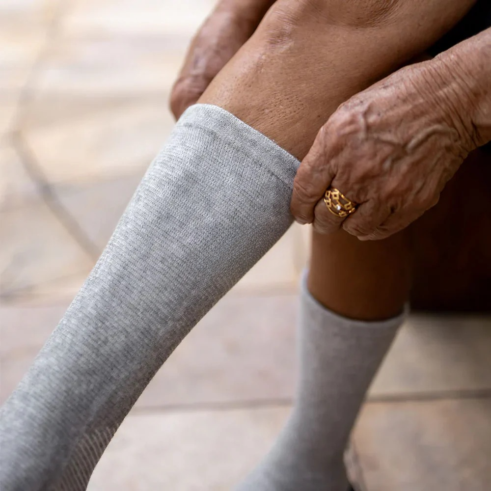 Chaussettes en bambou pour des pieds sans douleur