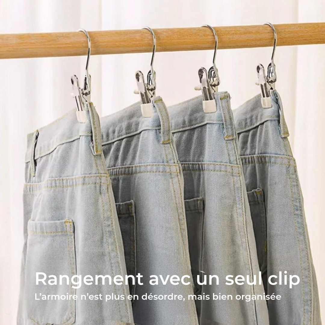 Porte-manteau intelligent gain de place