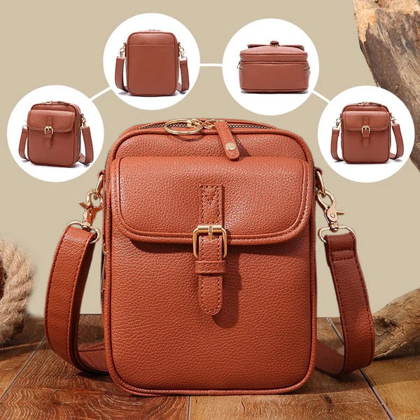 Sac à bandoulière en cuir premium