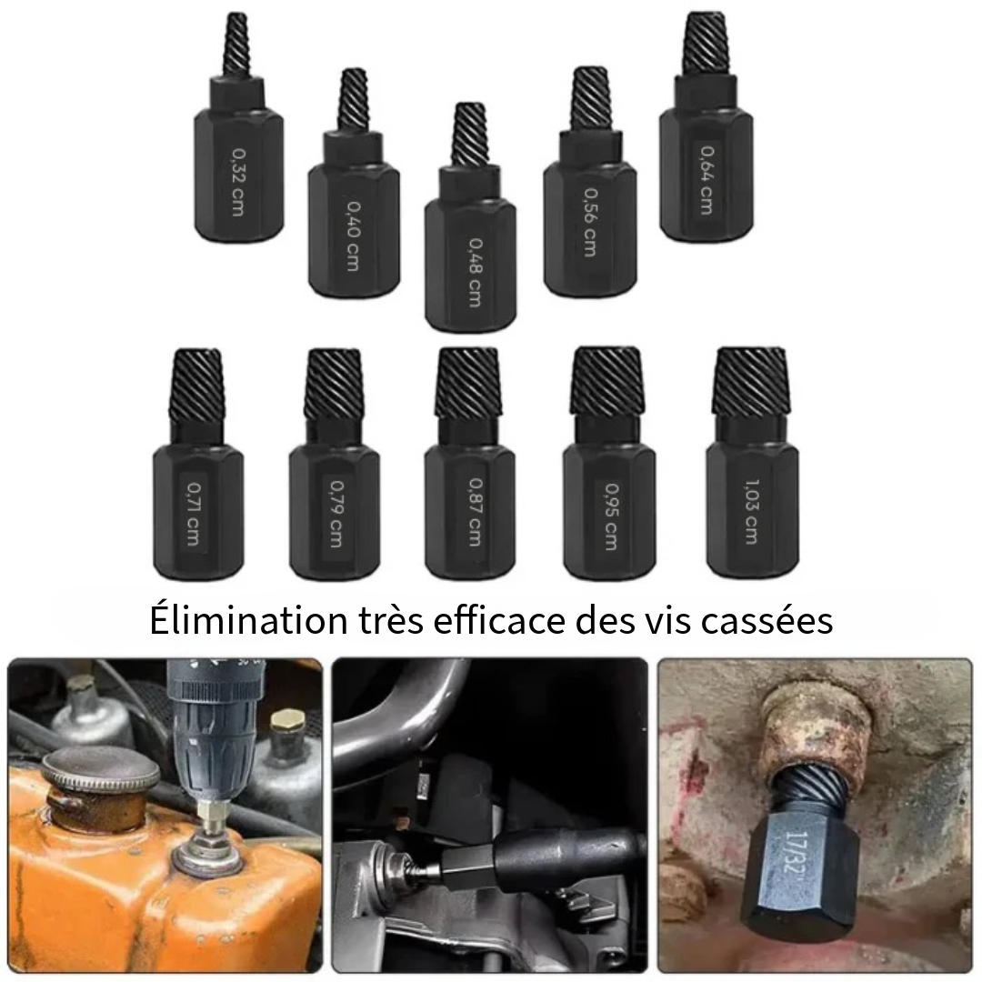 Le Kit Ultime de Retrait de Vis