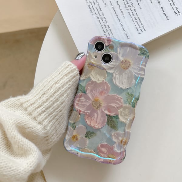 Coque iPhone Peinte à l’Huile Rétro
