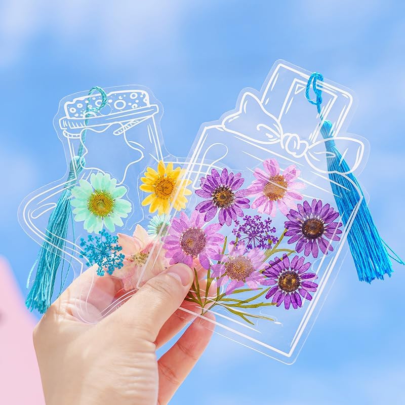 Marque-page à fleurs | 40 pièces