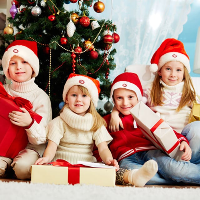 Chapeau de Noël Animé