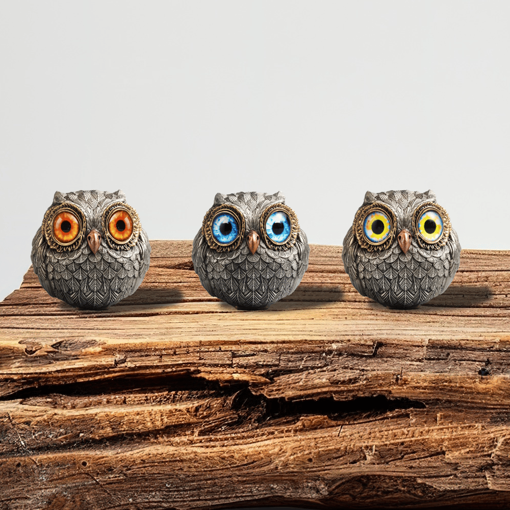 Porte-bonheur Hibou | 3 cm x 3 cm