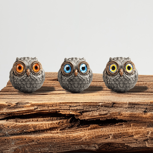 Porte-bonheur Hibou | 3 cm x 3 cm