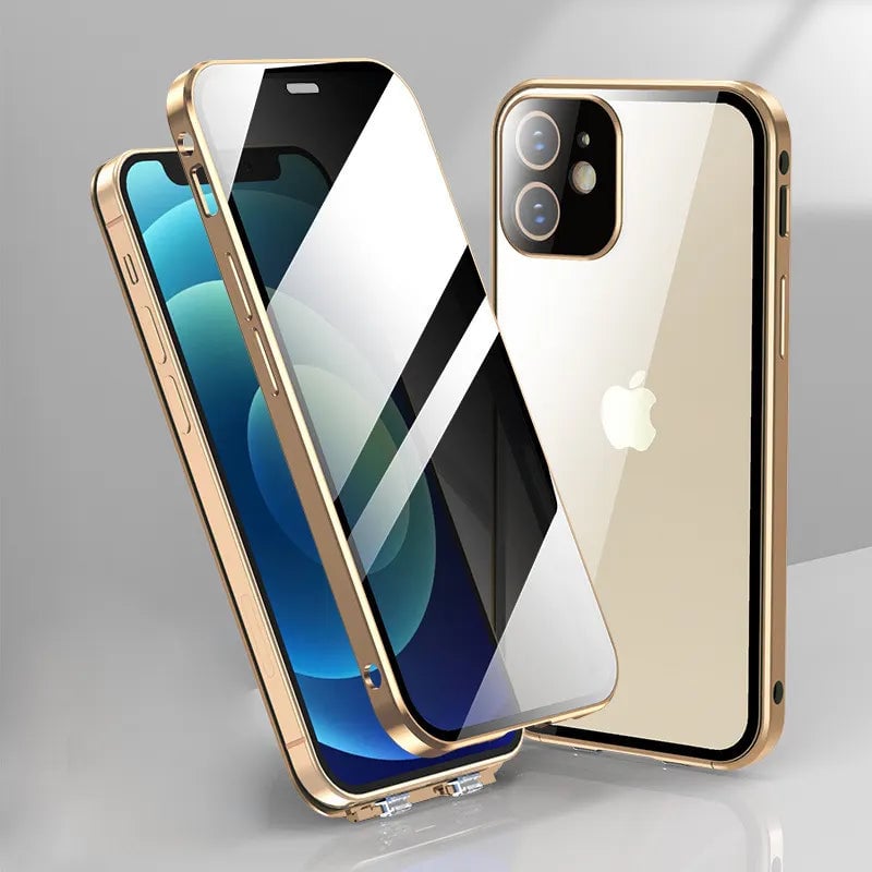 Housse de téléphone de luxe + Protecteur d'écran de confidentialité
