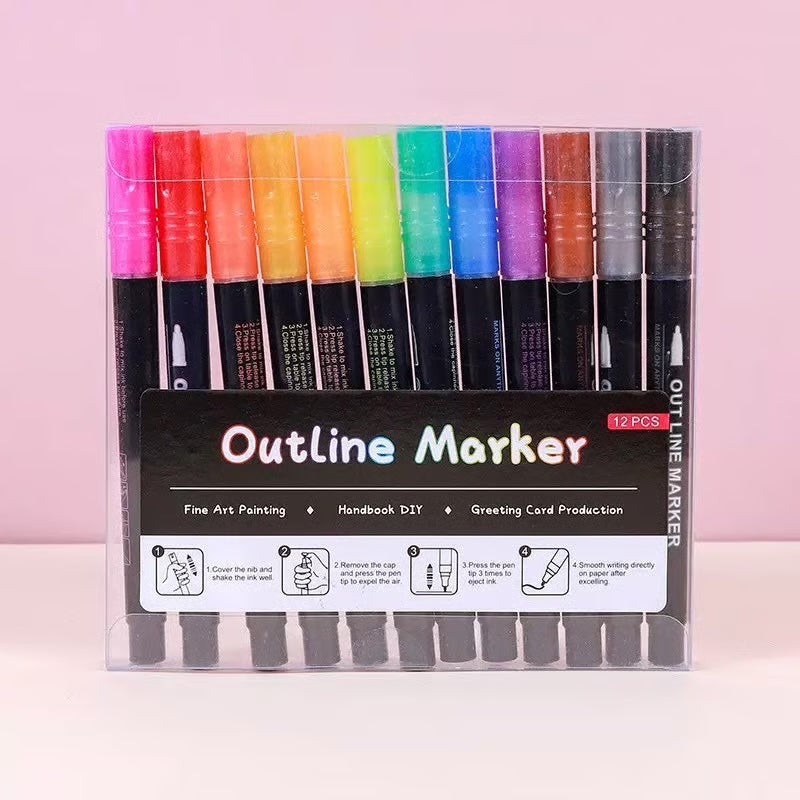 Stylos pailletés magiques