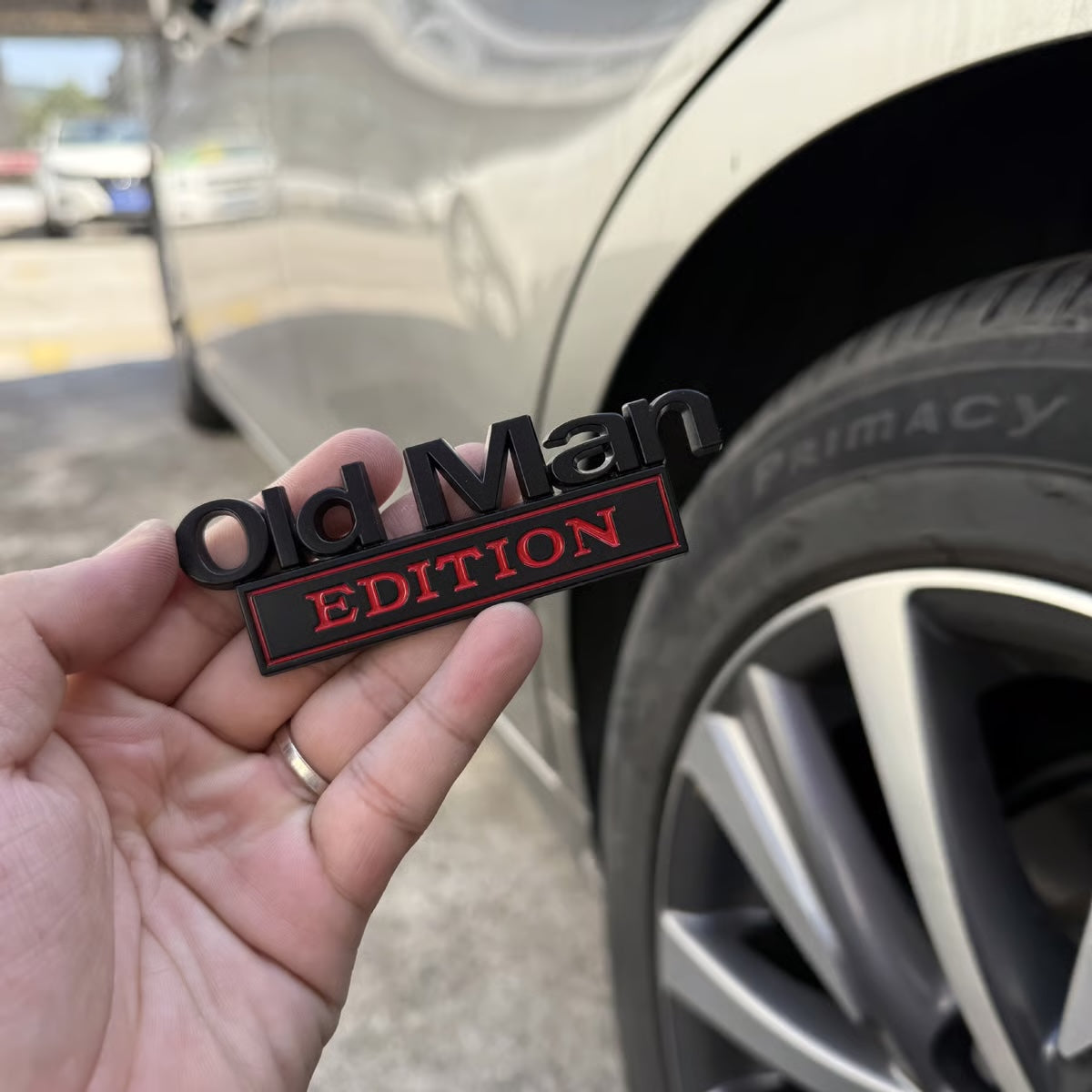 Émblème Auto Old Man Edition