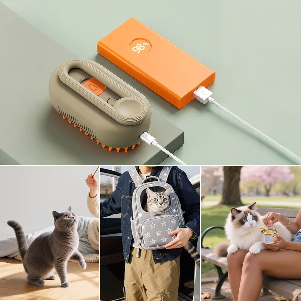 Peigne Vapeur pour Animaux