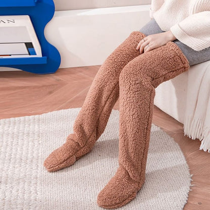 Chaussettes d’Hiver Longues et Chaleureuses