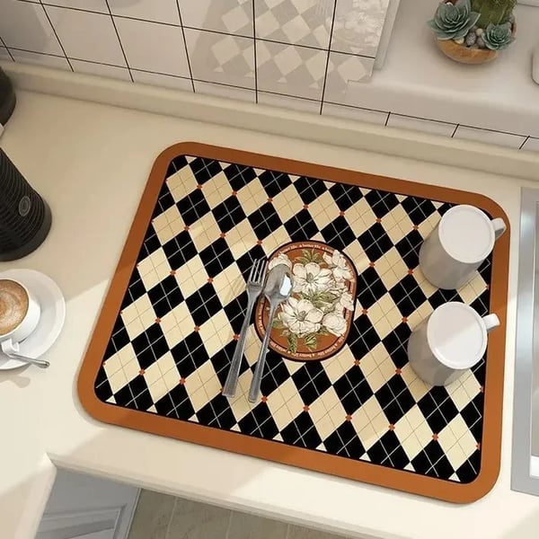 Tapis de cuisine absorbant