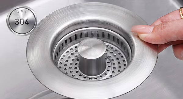 3-en-1 Passoire d’évier de Cuisine