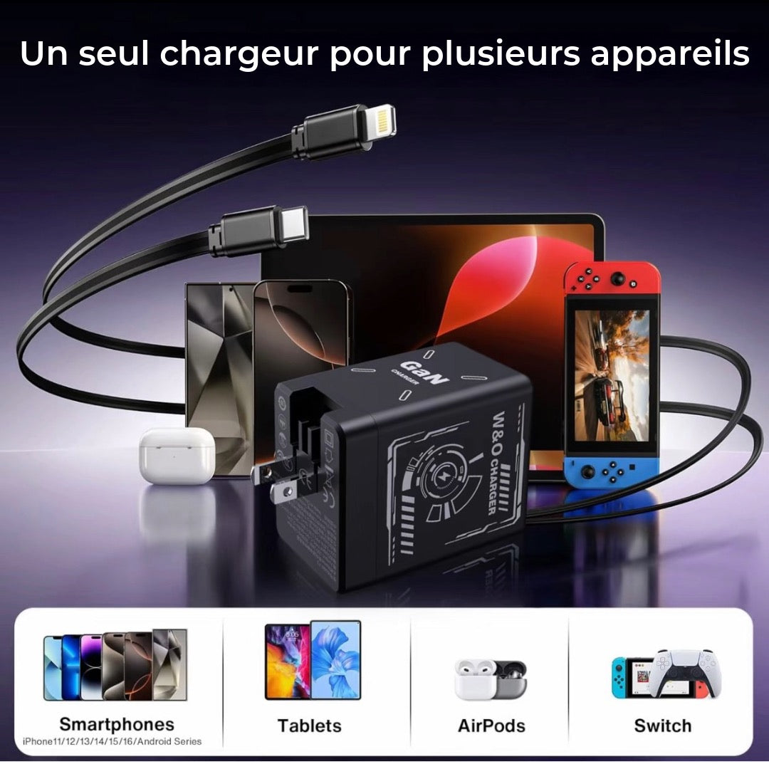 Chargeur Rapide 2-en-1