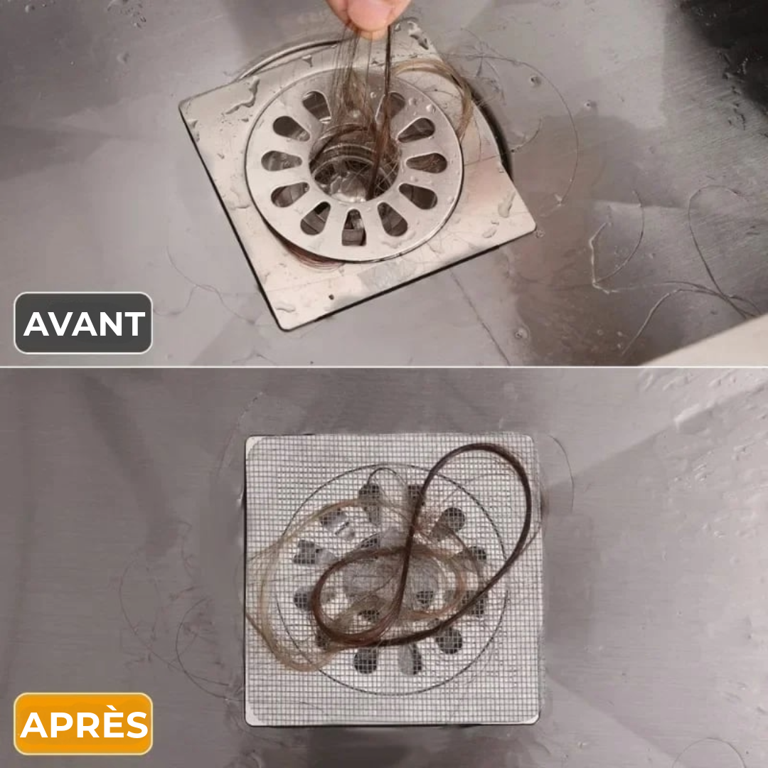 Attrape-Cheveux pour Évacuation