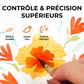 Pinceaux Aquarelle de Précision Professionnelle | 4 Pièces