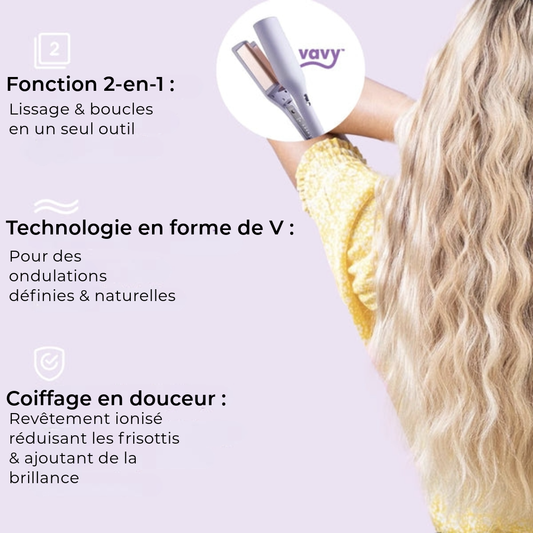 VAVY™ | Fer à Boucler et Lisser