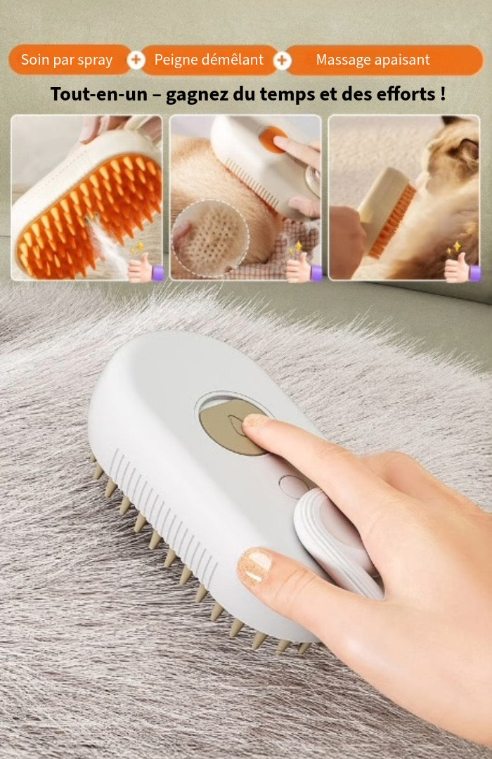 Peigne Vapeur pour Animaux
