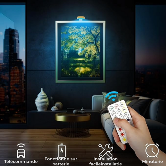 Éclairage LED Magnétique | 14 Modes d'Éclairage