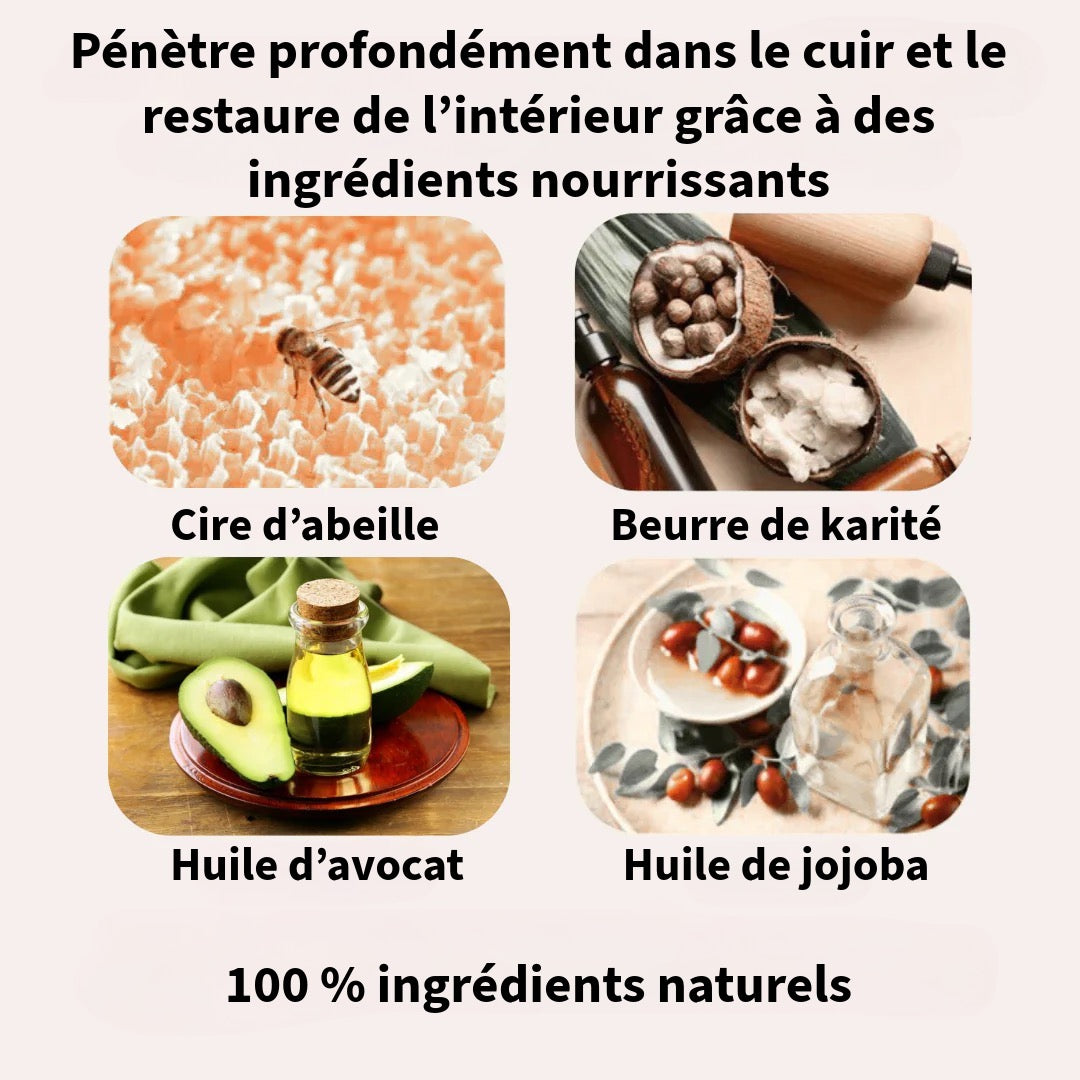 Kit Crème de Restauration du Cuir