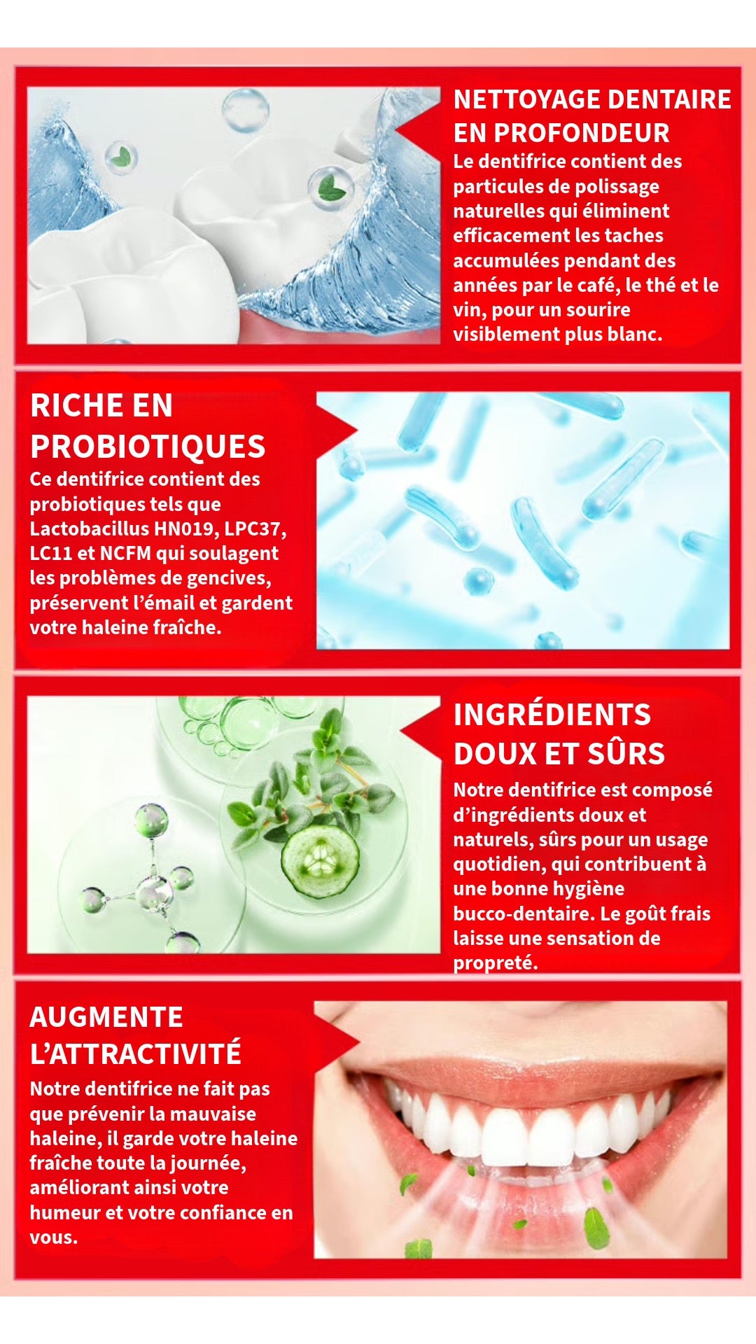 Dentifrice Blanchissant