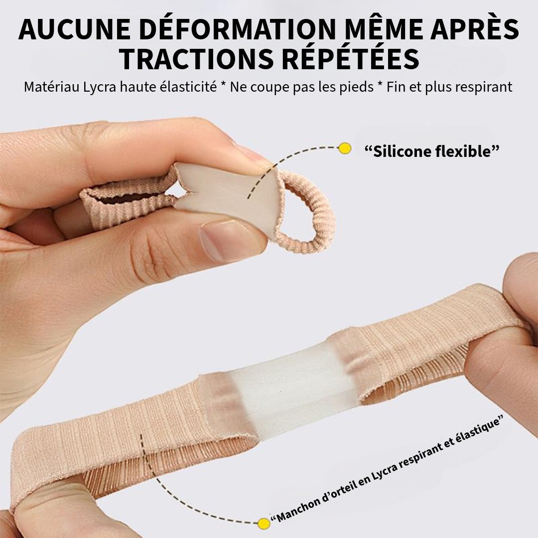 Séparateurs d'Orteils Élastiques