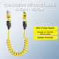 Chargeur Rétractable 4-en-1 | 150 cm
