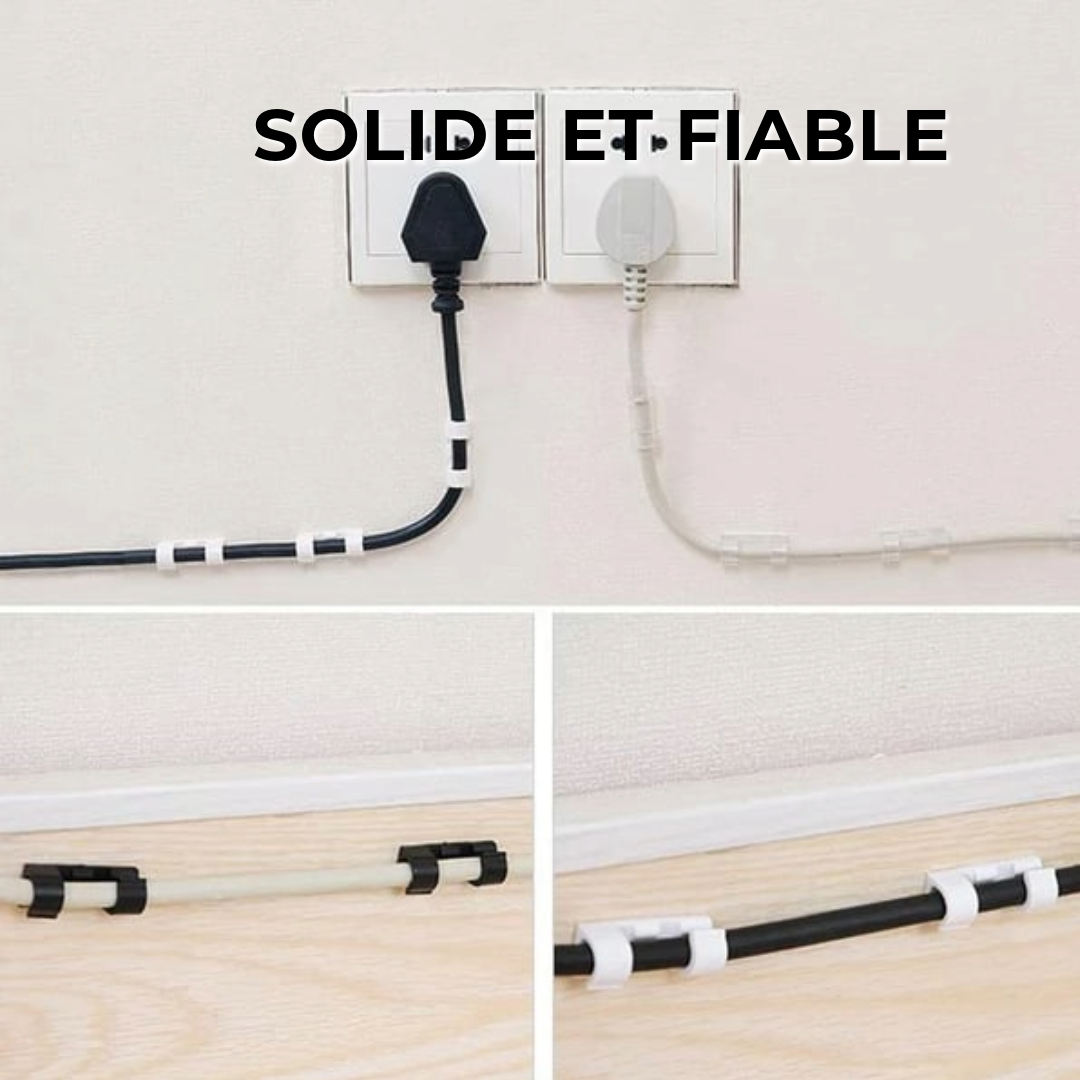 Clips d'organisateur de câbles