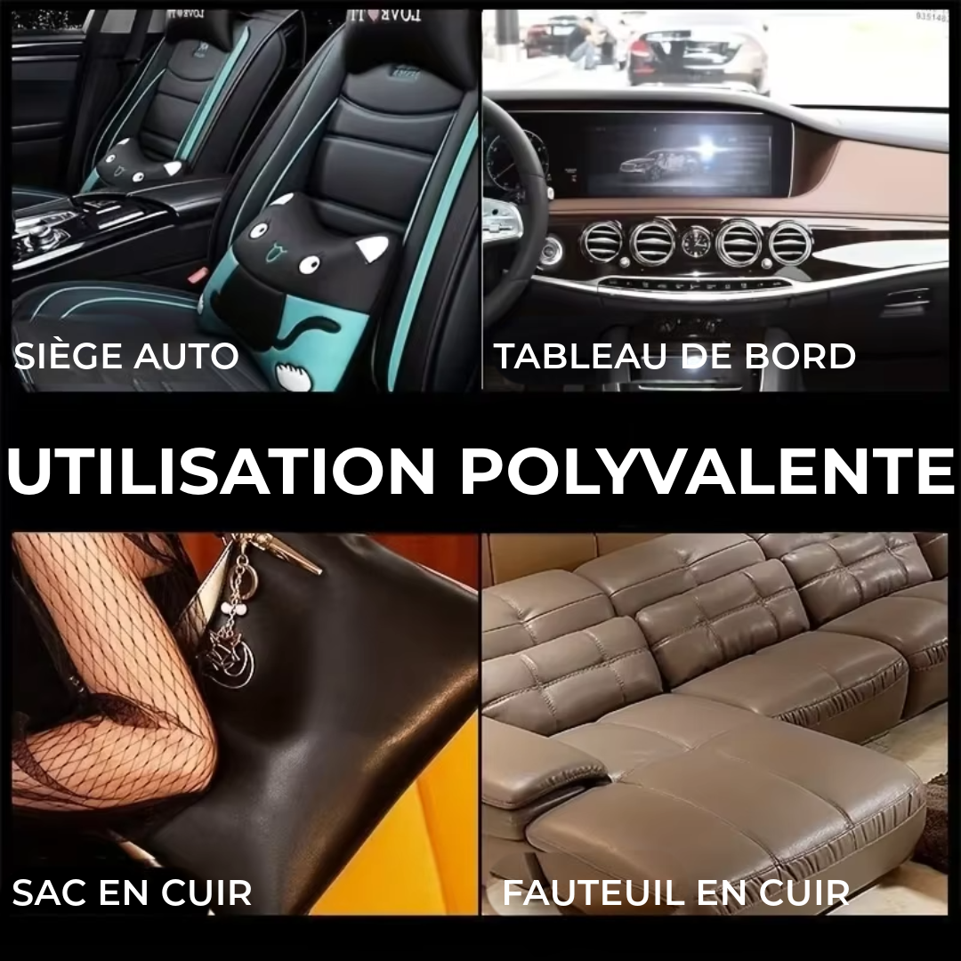 Crème Professionnelle de Réparation du Cuir