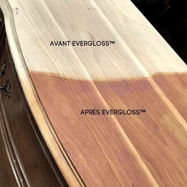 EverGloss™ – Baume de Réparation pour Cuir & Bois + Pinceau