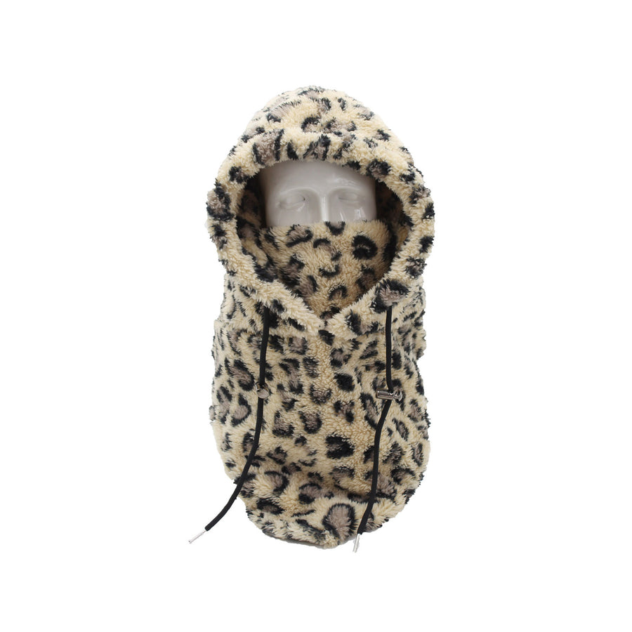 Capuche en fourrure chaude