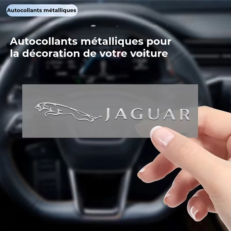Autocollants Métalliques de Luxe