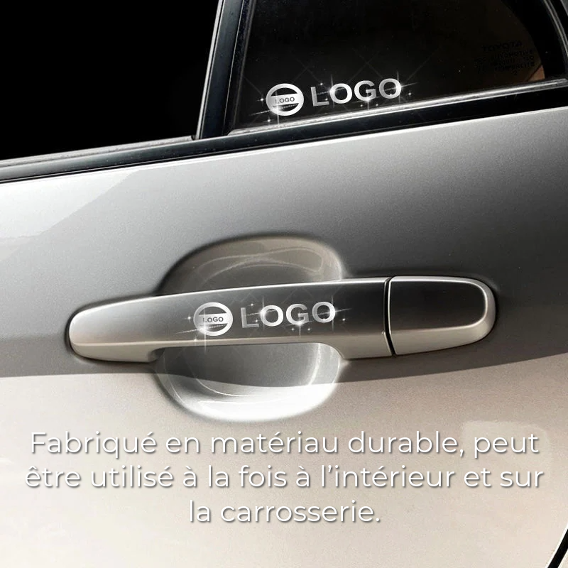 Autocollants Métalliques de Luxe