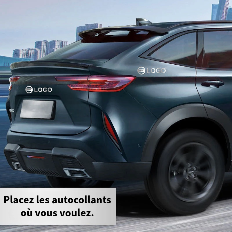 Autocollants Métalliques de Luxe