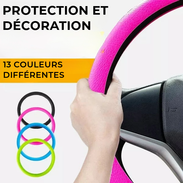 Housse de volant antidérapante
