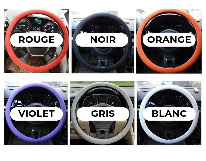 Housse de volant antidérapante