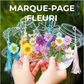 Marque-page à fleurs | 40 pièces