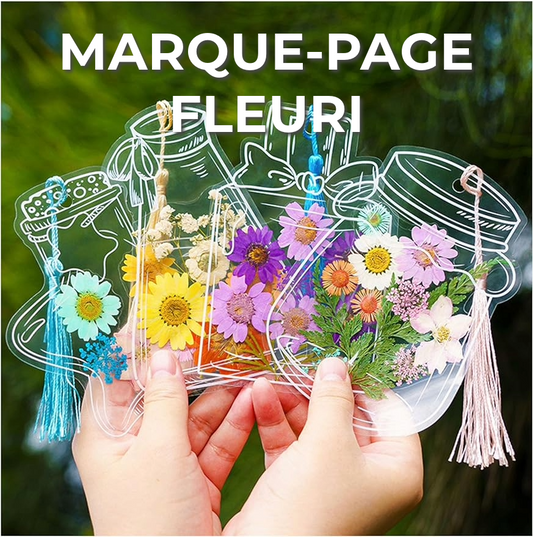 Marque-page à fleurs | 40 pièces