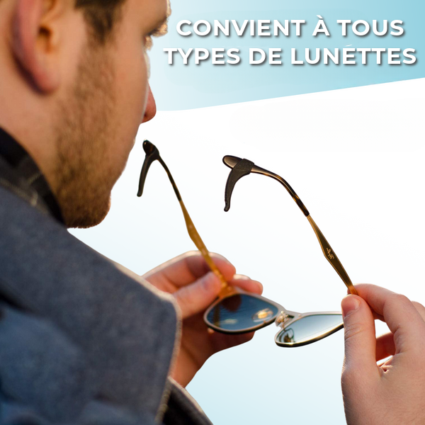 Supports antidérapants pour lunettes | 1 + 2 GRATUITS