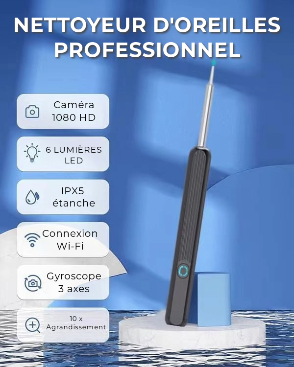 Nettoyeur d'Oreilles Professionnel | Ensemble de 8 Pièces