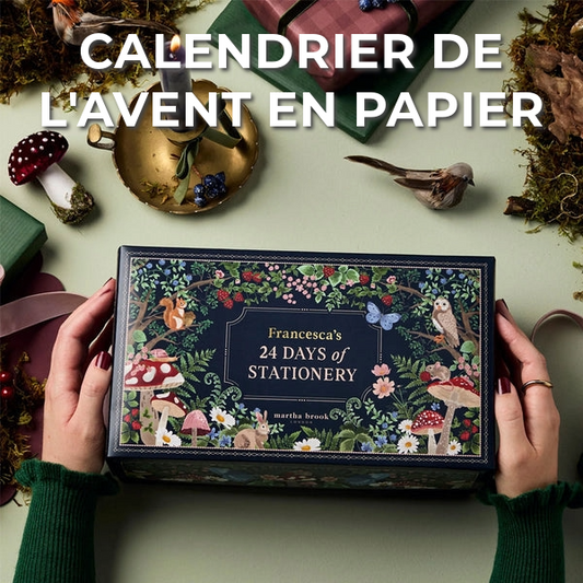 Calendrier de l'Avent en papier