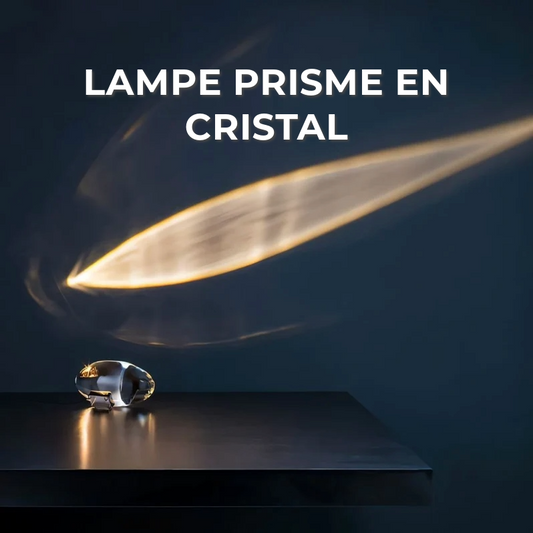 Lampe Prisme en Cristal