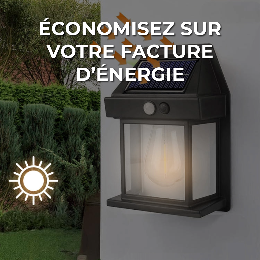 Lampe de jardin à énergie solaire